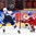 HELSINKI, FINLAND - JANUARY 2: USA's Auston Matthews #34 scores his second goal of the game on Czech Republic's Vitek Vanecek #1 with Dominik Masin #27 and Jan Scotka #23 in front during quarterfinal round action at the 2016 IIHF World Junior Championship. (Photo by Matt Zambonin/HHOF-IIHF Images)

